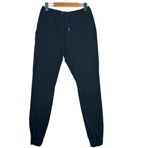 Zanerobe Mens Sureshot Chino Cargo Pant Jogger Black Drawstring US 32